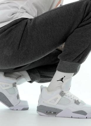 Зимові кросівки черевики nike air jordan 4 winter ❄️найк зима жіночі чоловічі4 фото