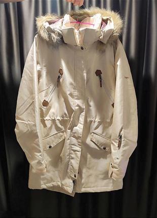Шикарна фірмова жіноча лизна куртка партка termit2 фото