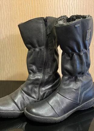 Чоботи camel active 37р (goretex, шкіра, хутро) оригінал