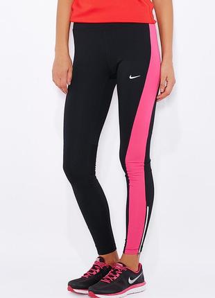 Женские лосины леггинсы тайтсы nike dri fit essentials tights