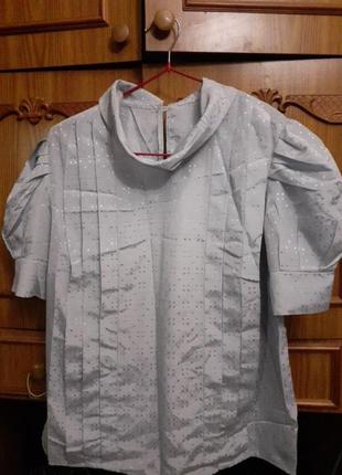 Блуза японский шелк1 фото