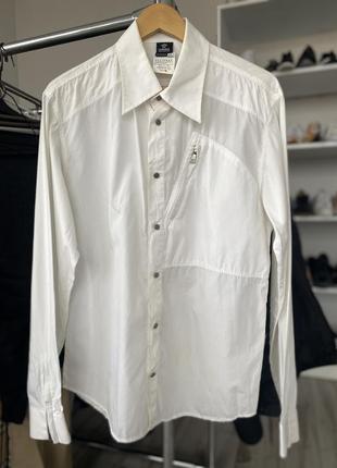 Чоловічий овершорт сорочка versace made in italy