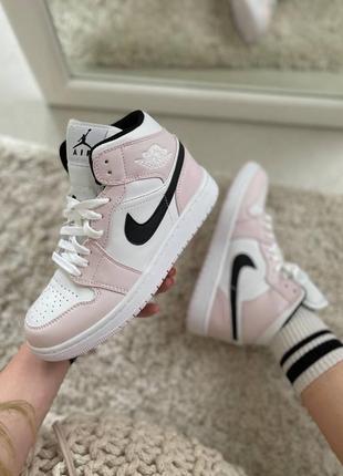 Кросівки жіночі jordan zoom high pink black
