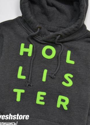 Hollister s-m / худи с вышивкой. по бирке l, идёт на s или невысокий  m4 фото