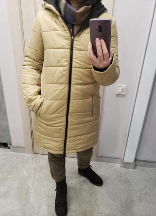 Тёплое двухстороннее пальто jean pascale р-р м-л германия