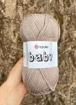 Пряжа yarnart baby 857