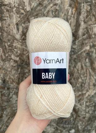 Пряжа yarnart baby 854