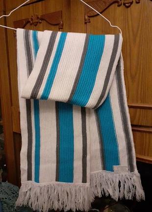 Шарф коттон вискоза