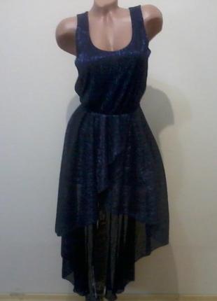 Платье с люрексом 44р2 фото