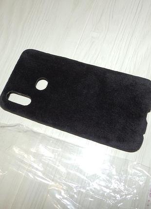 Чехол тёплый меховой для samsung galaxy a10s