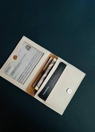 Обкладинка на паспорт ай ди шкіра ( id картка) права , автодокументи , картхолдер, гаманец...