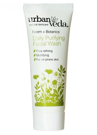 Ежедневное очищающее средство urban veda purifying daily facial wash 20 ml