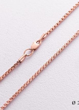 Золотая цепочка "якорное плетение" (2 мм) 
ц00193-2