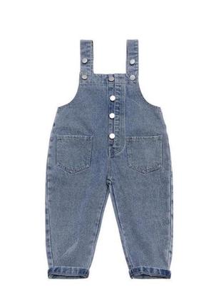 Модний дитячий джинсовий комбінезон