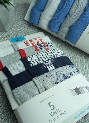 Майка майочка майки комплект набор primark примарк маечка