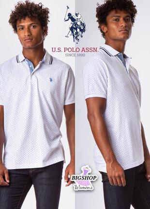 Чоловіча футболка поло з комірцем поло u.s. polo assn оригінал нова з біркою 2022