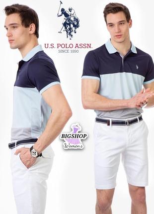 Чоловіча футболка поло з комірцем поло u.s. polo assn оригінал нова з біркою 2022