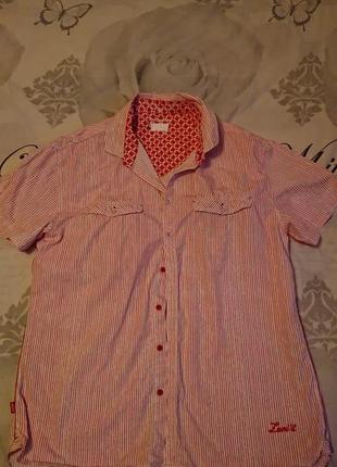 Брендова фірмова бавовняна рубашка сорочка levi's,оригінал,розмір l-xl.3 фото