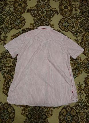Брендова фірмова бавовняна рубашка сорочка levi's,оригінал,розмір l-xl.2 фото