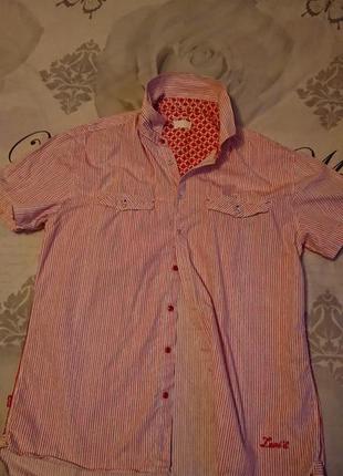 Брендова фірмова бавовняна рубашка сорочка levi's,оригінал,розмір l-xl.5 фото