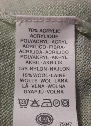 Брендовий  15% вовна  тоненький  кардіган  кофта р. l від yessa  c & a5 фото