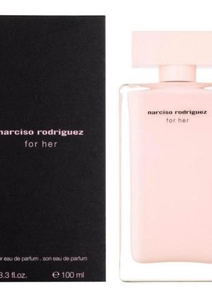 Narciso rodriguez for her парфюмированная вода тестер edp (нарциссо родригес фо хе) женский парфюм парфюм