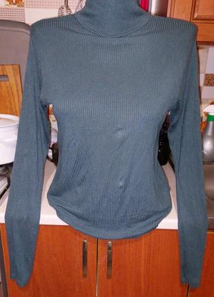 Шикарний гольфік рубчик ! розмір xl