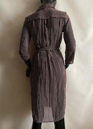 Шифонова сукня сорочка у смужку charlotte russe2 фото