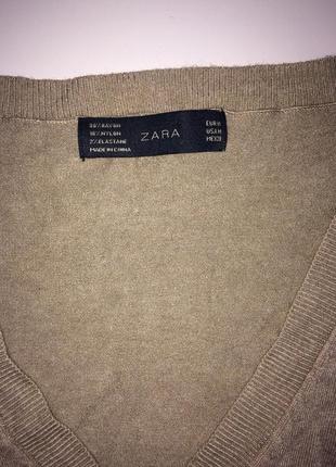 Брендовая кофта, пуловер от zara5 фото