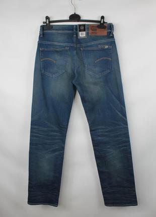 Щільні джинси g-star raw 3301 loose fit blue jeans5 фото