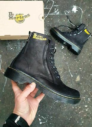 Черевики dr.martens boots winter black2 фото