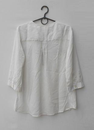 Шовкова блузка сорочка з рукавом 3/42 фото