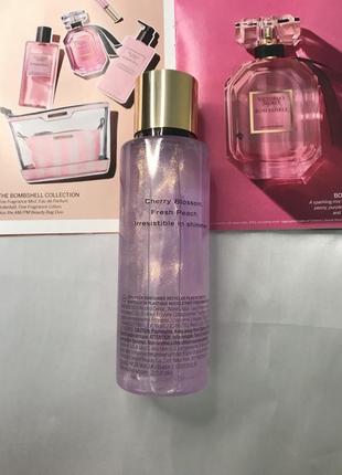 Парфюмированный мист спрей для тела love spell victorias secret shimmer2 фото