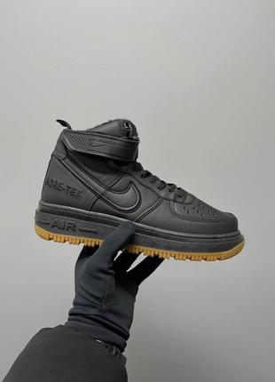 Кросівки nike air force 1 gore-tex boot black fur