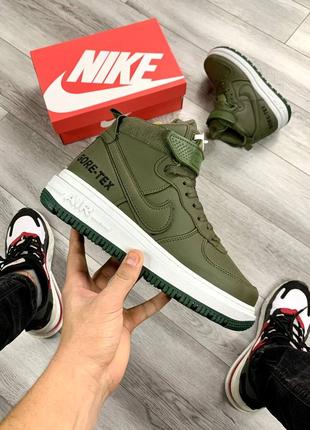 Зимові кросівки nike lunar winter gore-tex dark-green