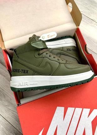 Зимові кросівки nike lunar winter gore-tex dark-green6 фото