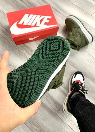 Зимові кросівки nike lunar winter gore-tex dark-green5 фото