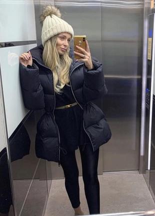 H&m пуховик, м, l