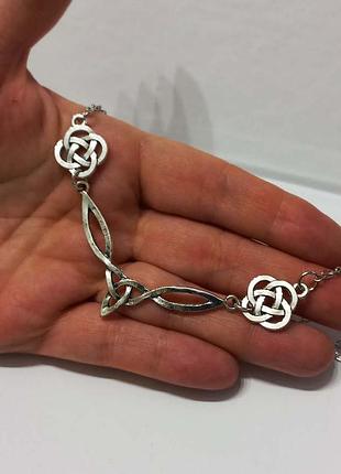 Круте намисто кельтський вузол кулон магія рок готика