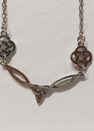Круте намисто кельтський вузол кулон магія рок готика