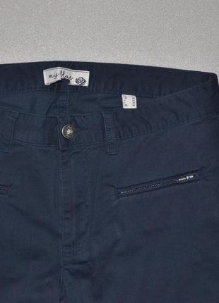 Базовые котоновые темно-синие штаны джинсы от  tcm tchibo3 фото