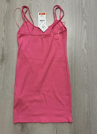 Плаття у рубчик zara 4