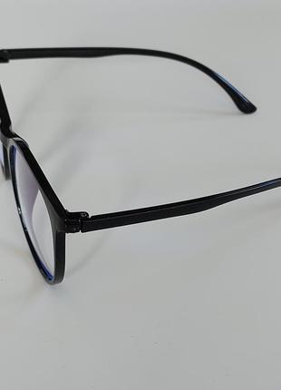 4-107 окуляри для іміджу з прозорою лінзою оправа очки для имиджа с прозрачной линзой5 фото