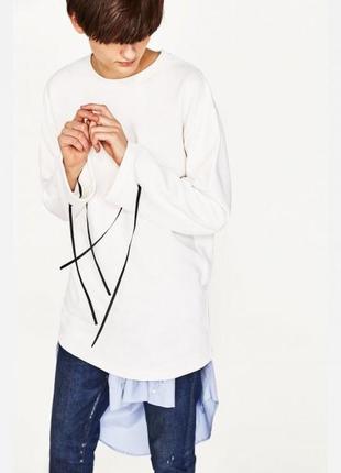 Світшот туніка zara оверсайс3 фото