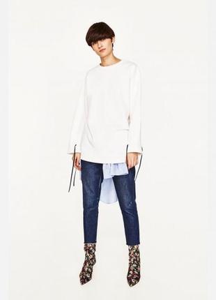 Світшот туніка zara оверсайс2 фото
