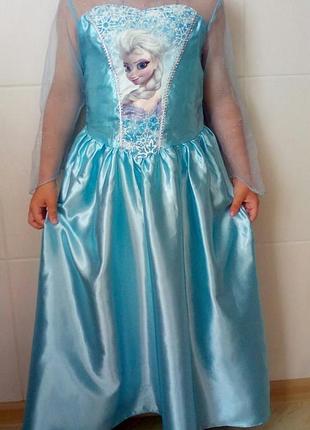 Карнавальное платье frozen эльза холодное сердце