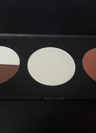 Палітра рум'ян/пудр шані rosebud contour and blush palette