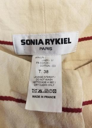 Брюки sonia rykiel лен.3 фото