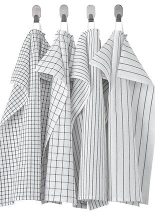 Набір кухонних рушників ikea rinnig 60х45, 4 шт