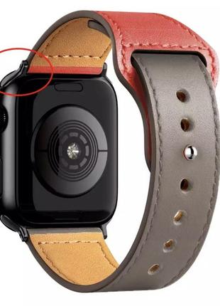 Кожаный ремешок для apple watch2 фото